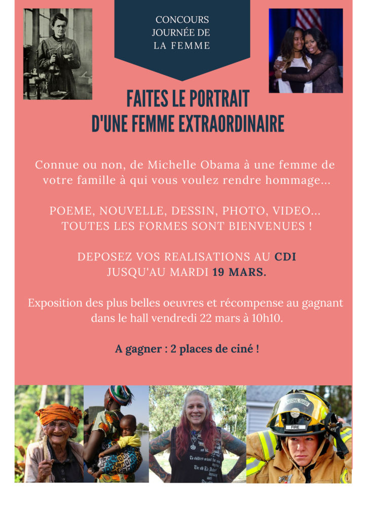 concours journee de la femme