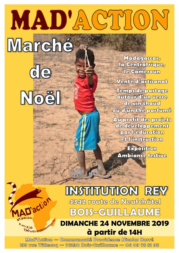 Affiche 2019 Marché de Noël REY