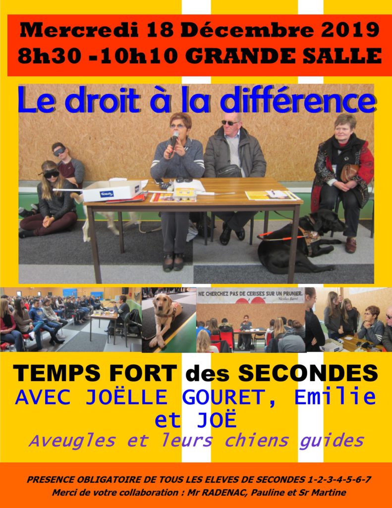 Affiche Tps Fort 2des -18 déc 2019 Droit à la différence
