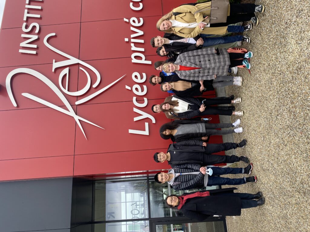 Rencontre des élèves chinois du CESI avec les élèves de chinois de l’Institution Rey