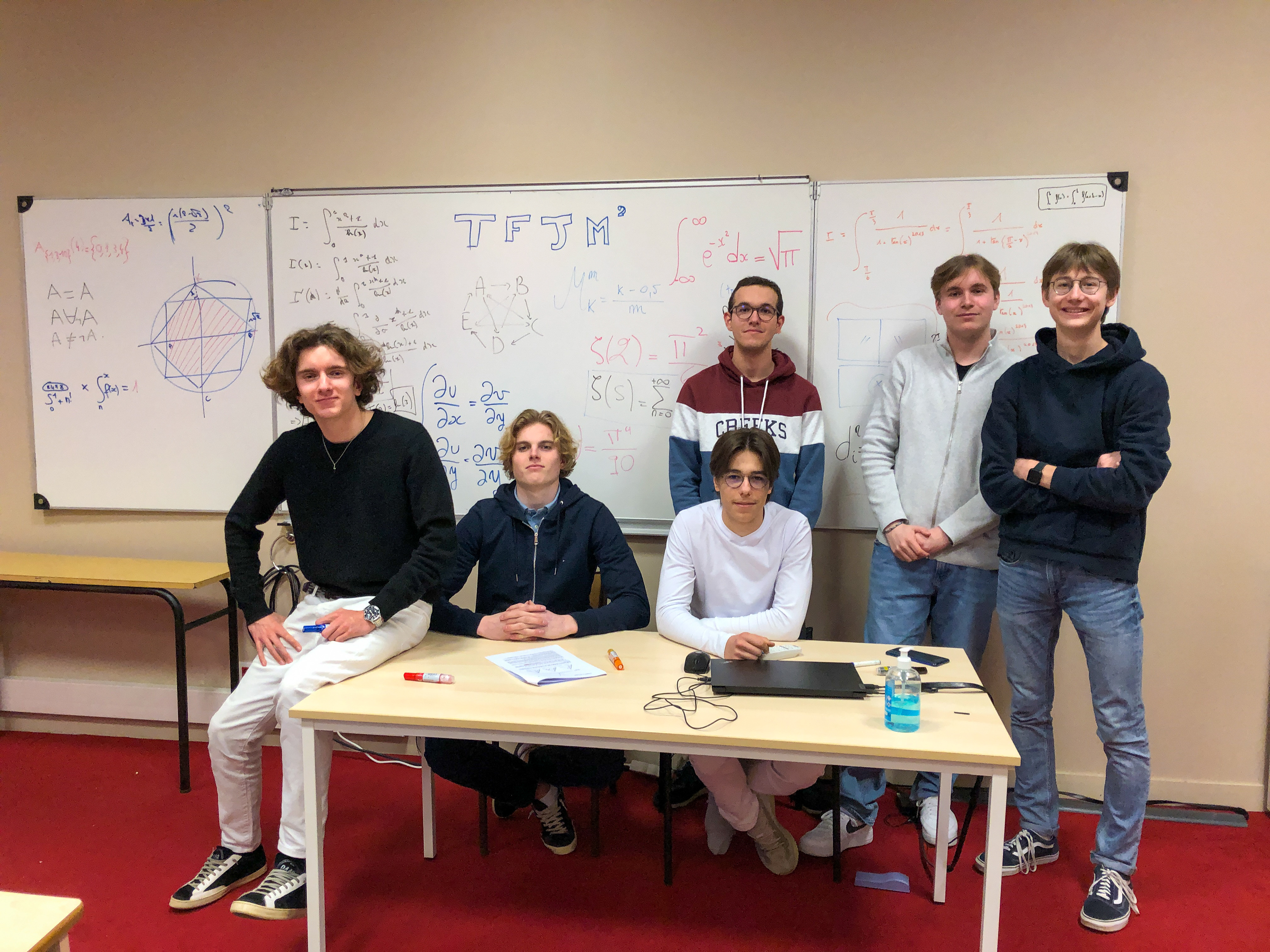 Une première pour le lycée au TFJM²