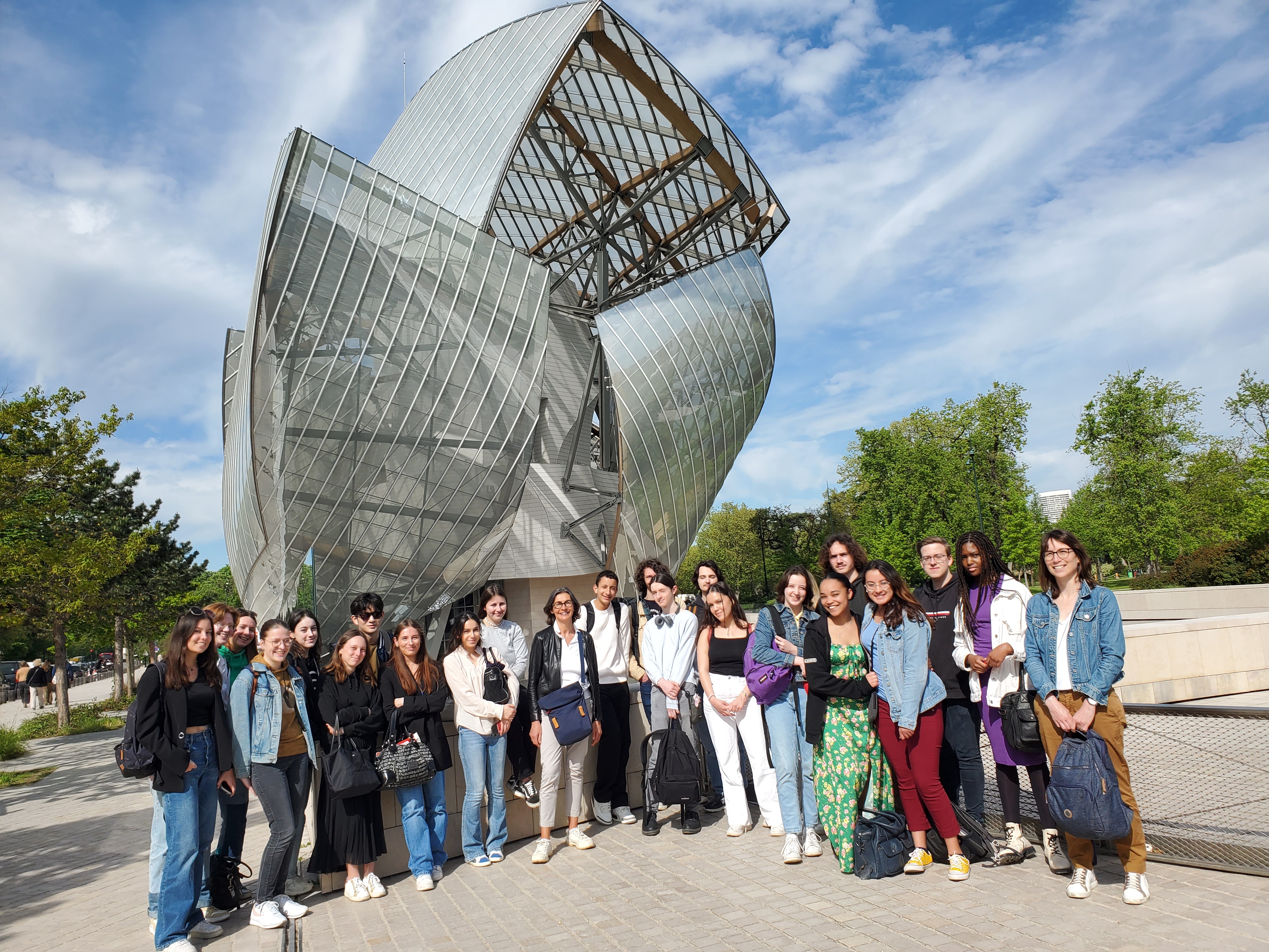 Sortie parisienne des Terminale LLCE
