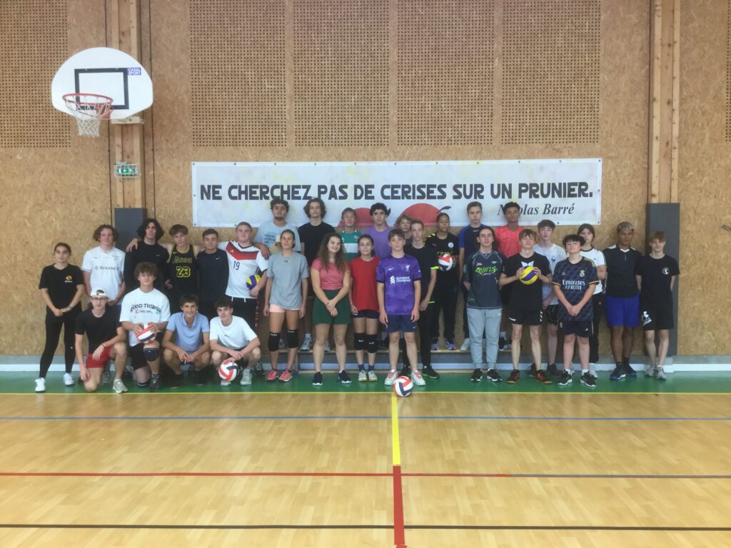 Tournoi inter-classes de volley-ball 2023/2024