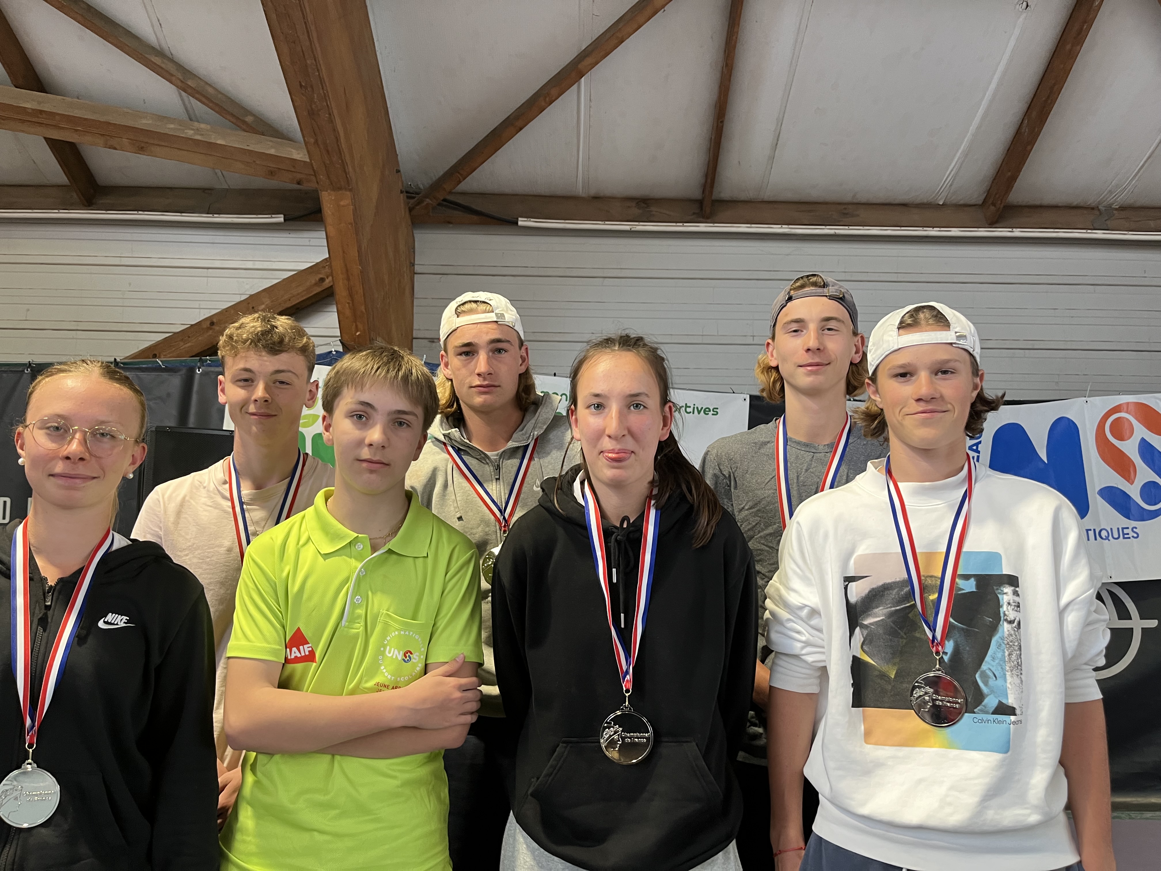 Notre équipe de tennis vice-championne de France !