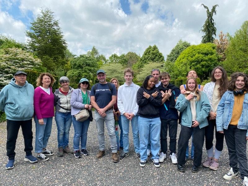 Sortie du club jardin